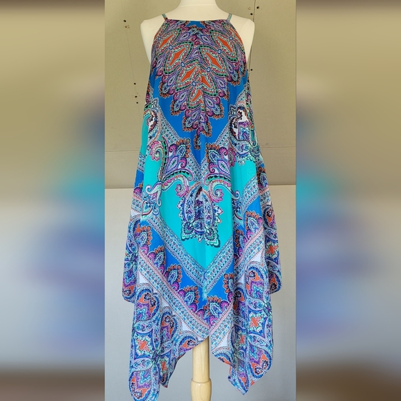 Dress Barn Sun Dress | Boho Southwestern size 16 - Picture 4 of 9